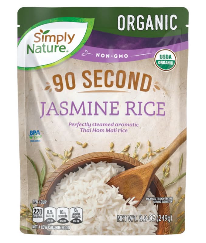 Simply Nature Organic Jasmine Rice (8.8 oz)