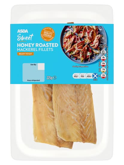 ASDA Sweet Honey Roasted Mackerel Fillets (225g)