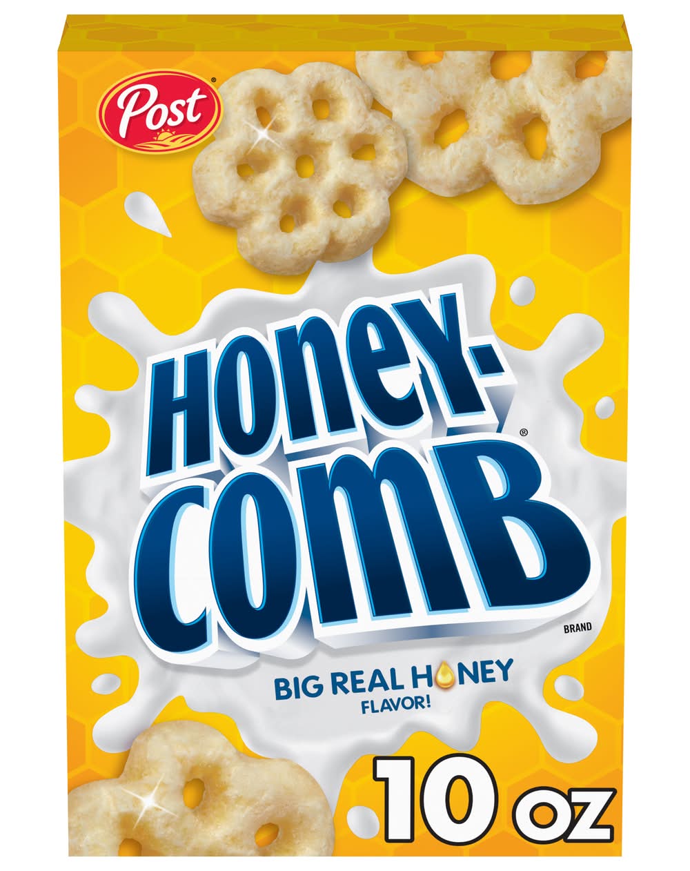 Post Honeycomb Breakfast Cereal, Big Real Honey (10 oz)