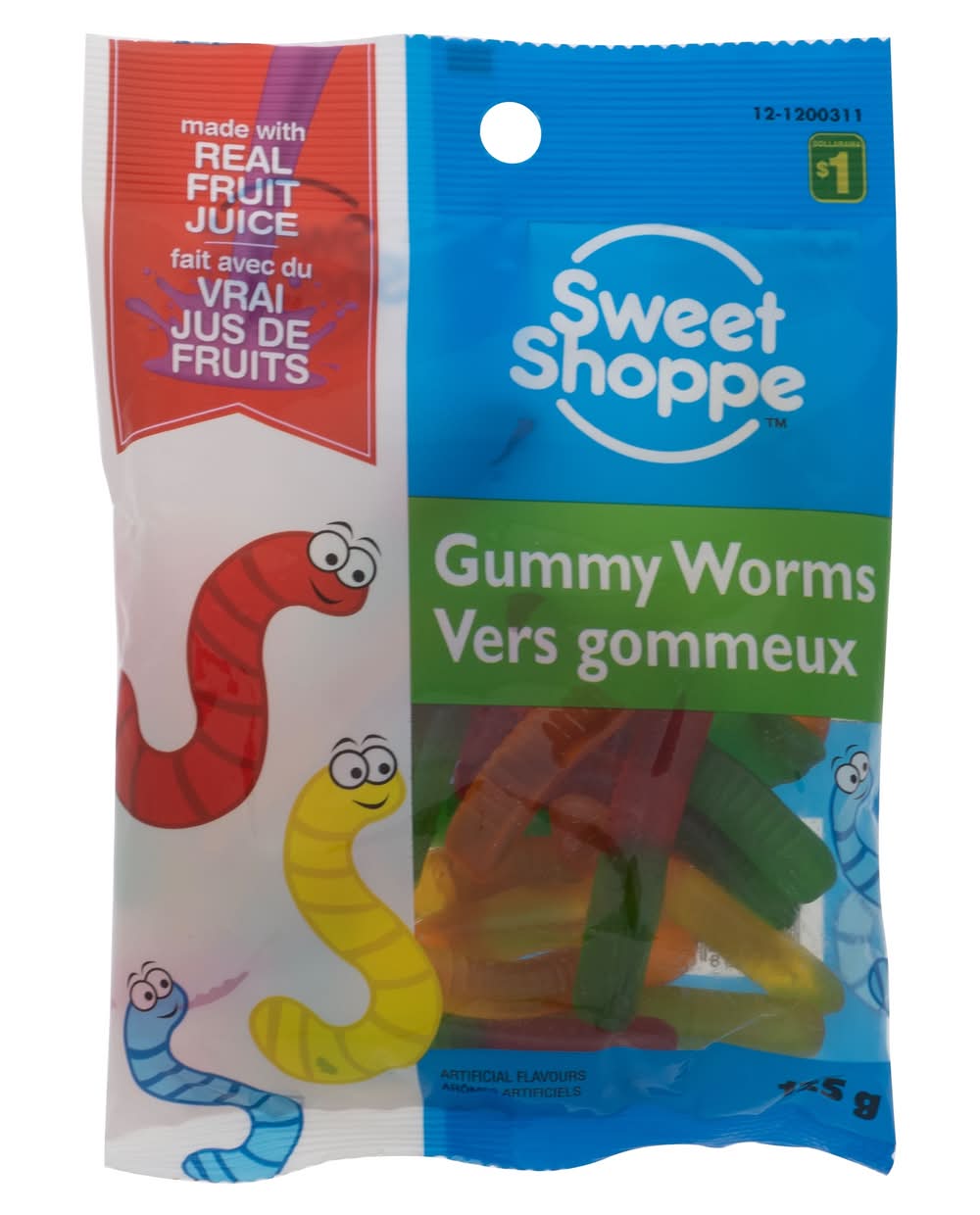 Sweet Shoppe Gummy Worms (125 g)