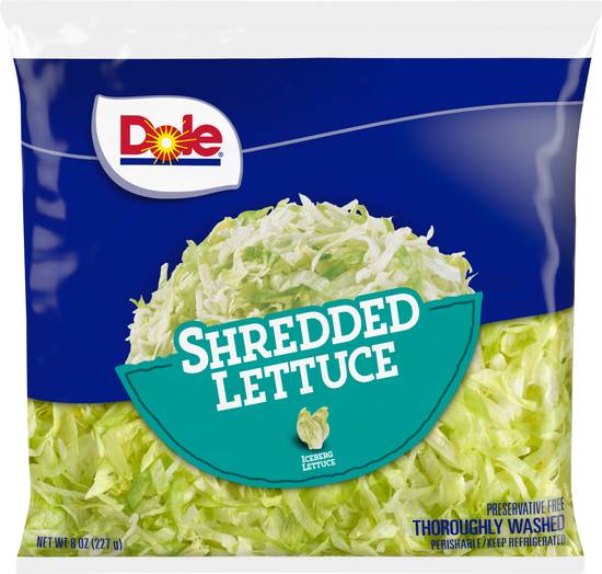 Dole Marvel Iceberg Shredded Lettuce