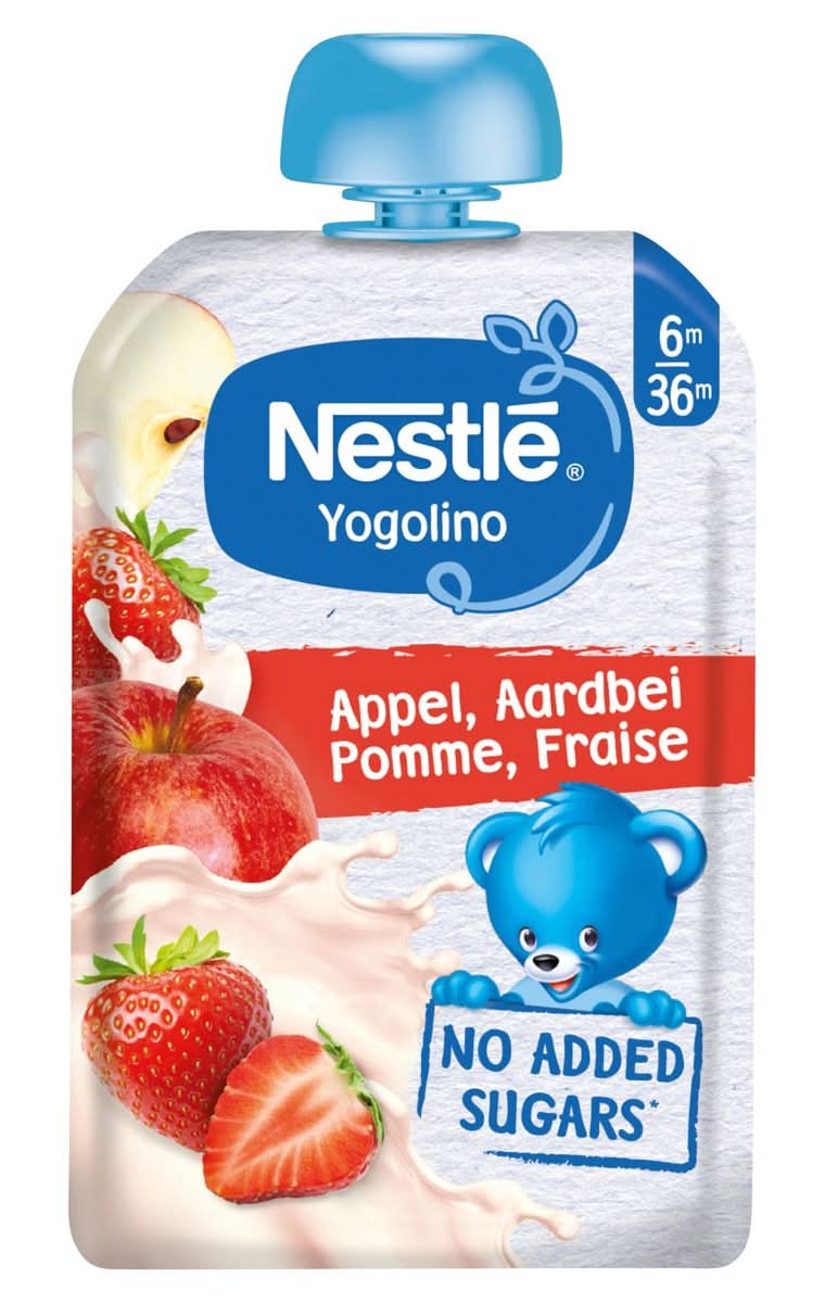 Nestlé Yogolino Laitage Pomme Fraise dès 6 mois 100g