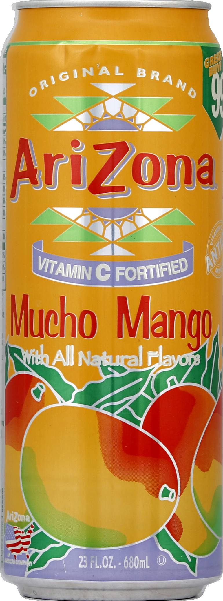 AriZona Mucho Mango Fruit Juice Cocktail (23 fl oz)