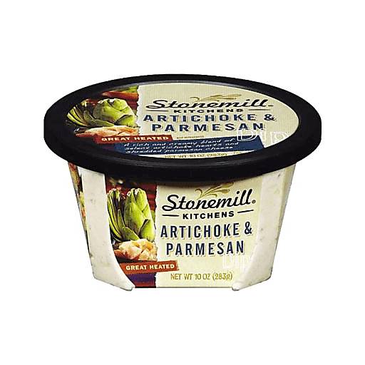 Order Stonemill Artichoke & Parmesan Dip 10oz food online from Everyday Needs By Gopuff store, Fairfield on bringmethat.com