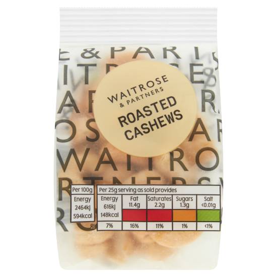Waitrose Roasted Cashews