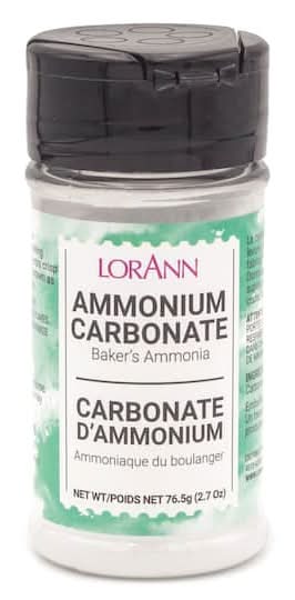 LorAnn Baker's Ammonia Ammonium Carbonate (2.7 oz)