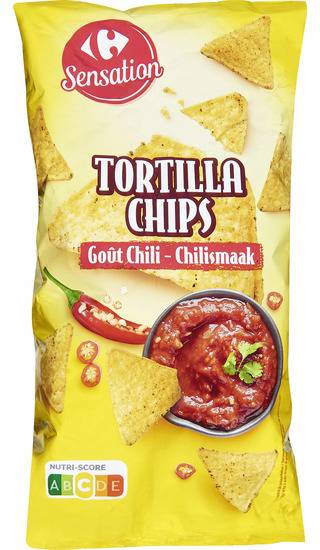 Carrefour - Sensation tortilla chips goût chili