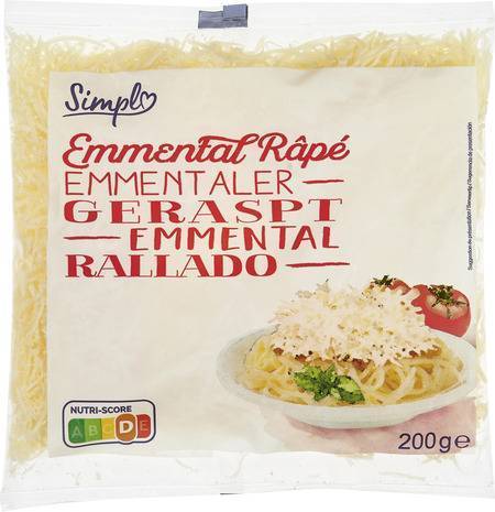 Simpl - Emmental râpé (200g)