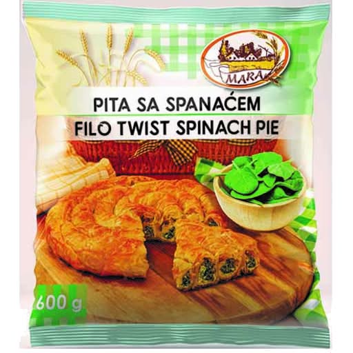Mara Filo Twist Spinach Pie 600g