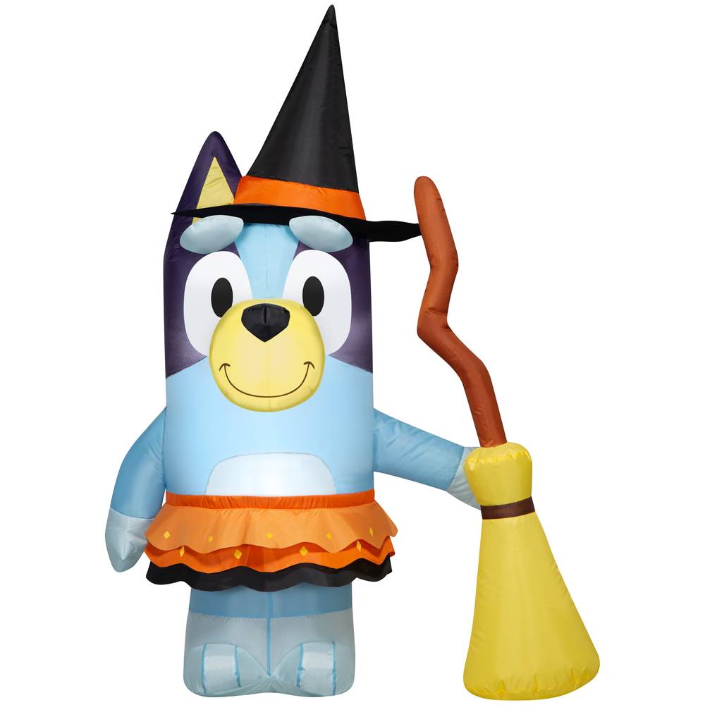 Bluey 3.5-ft LED Bluey Witch Inflatable | 553437