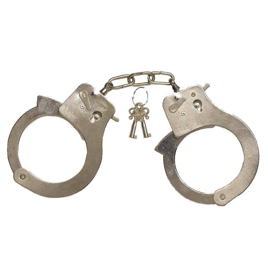 Party City Metal Handcuffs (silver)