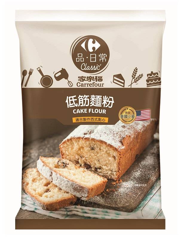 家樂福低筋麵粉1000g <1000g克 x 1 x 1Pack包>