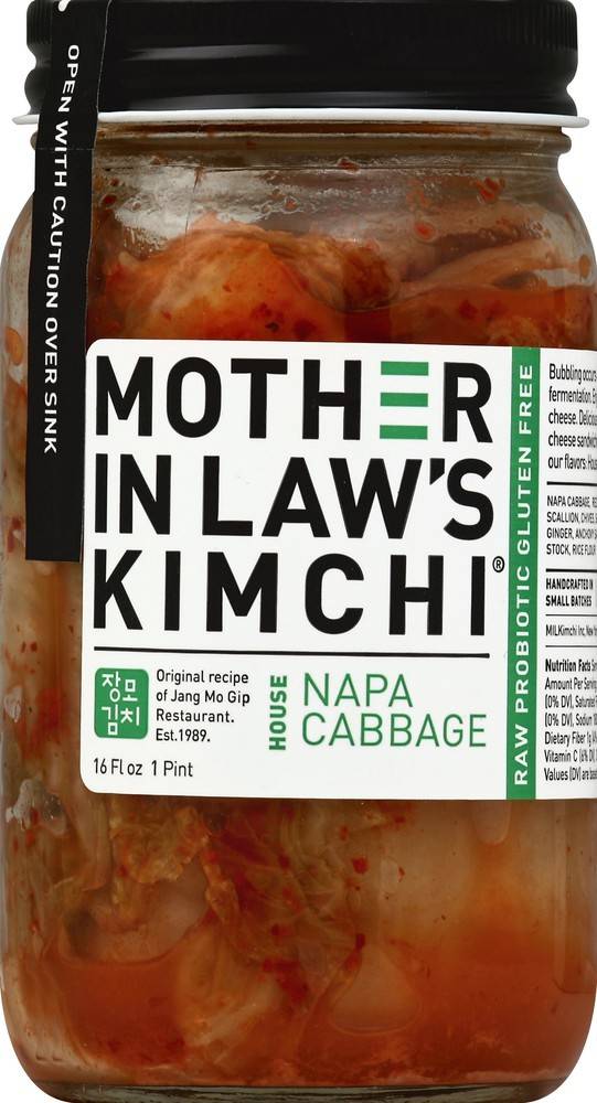 House Napa Cabbage Kimchi Mother in Law's 16 fl oz