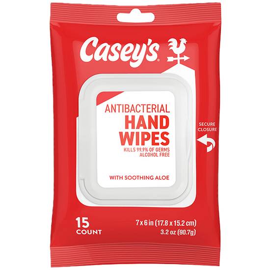 Casey's Sanitizing Wipes 15ct