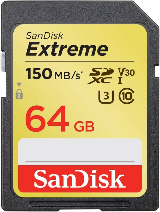 Sandisk Extreme Sd Xc Memory Card 64 Gb (1 unit)