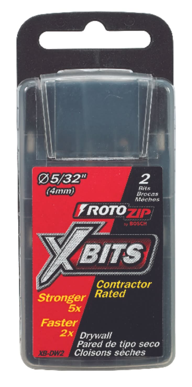Rotozip 5/32 In. Steel Drywall Bit 2 Pk