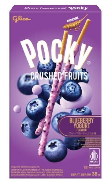 Pocky百奇藍莓果粒優格棒 <38g克 x 1 x 1PC包>
