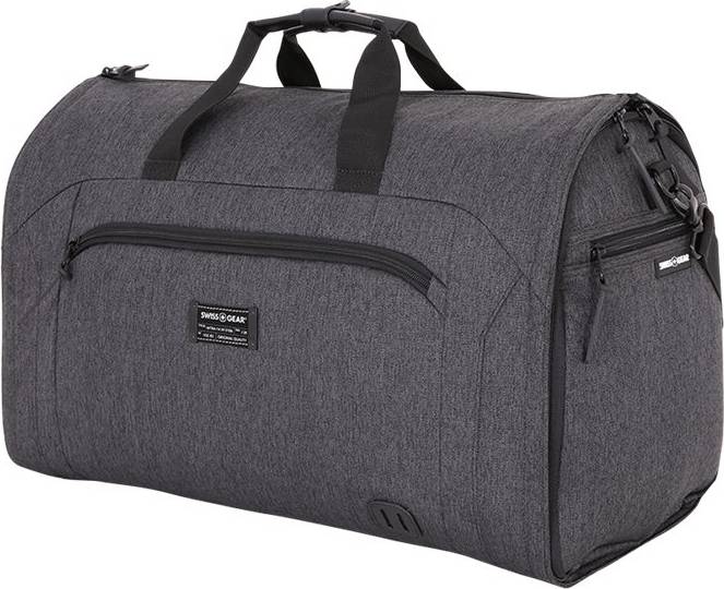 SwissGear Getaway Weekend Laptop 18" Backpack, Heather Gray