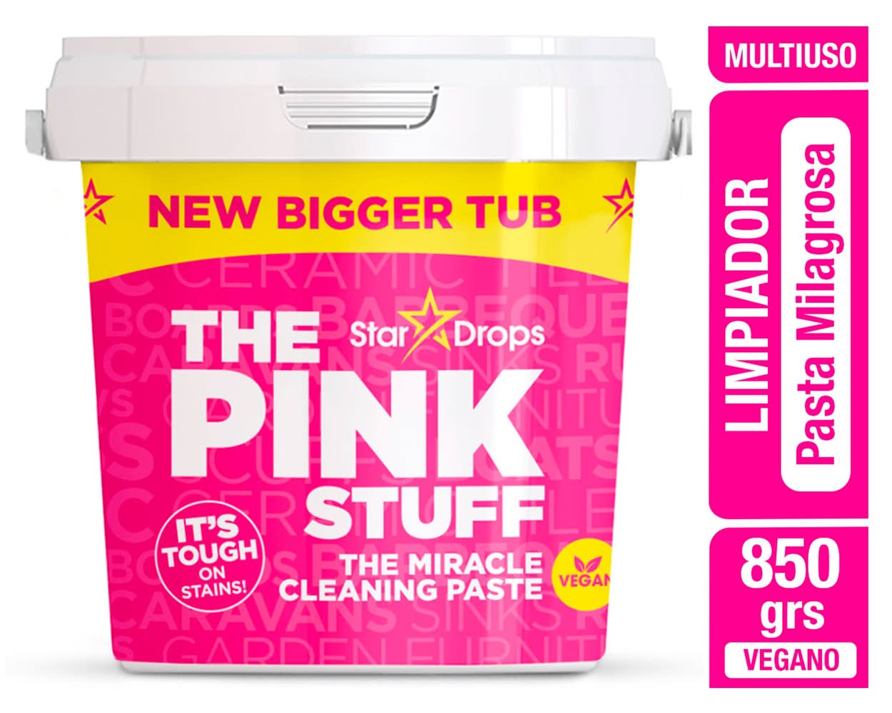 The Pink Stuff · The miracle pasta limpiadora multiuso (850 g)