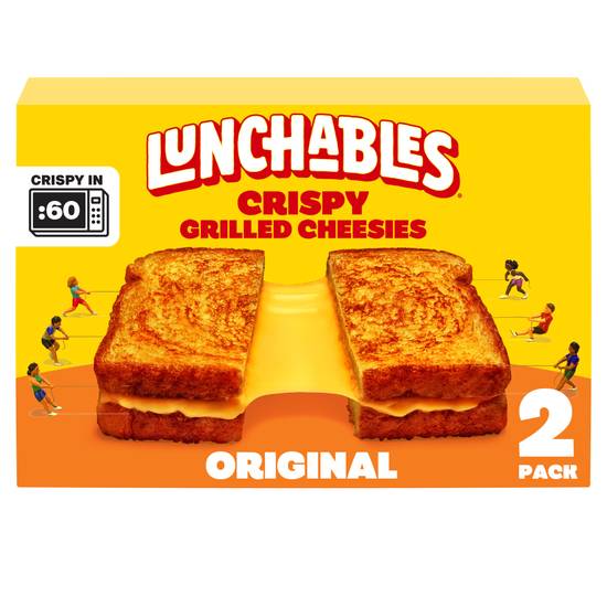 Lunchables Crispy Grilled Cheesies Sandwiches