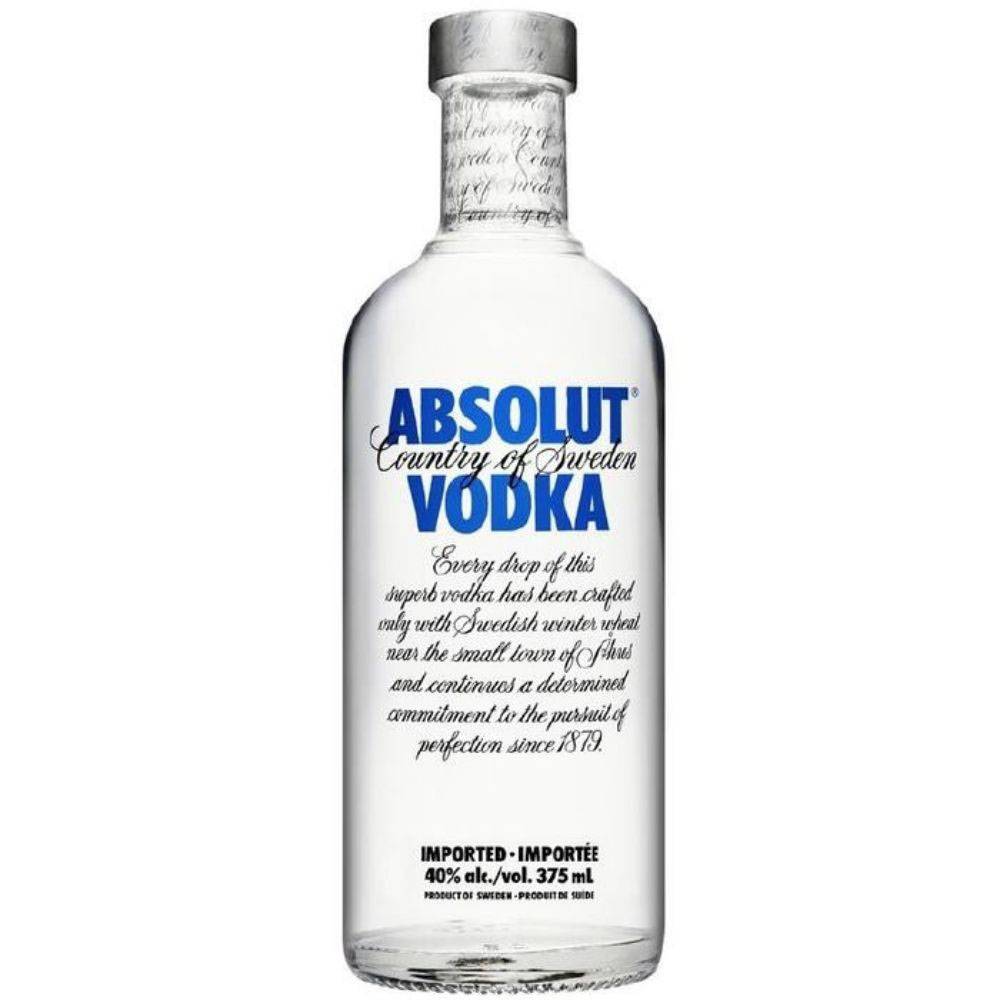 Absolut vodka original (botella 375 ml)