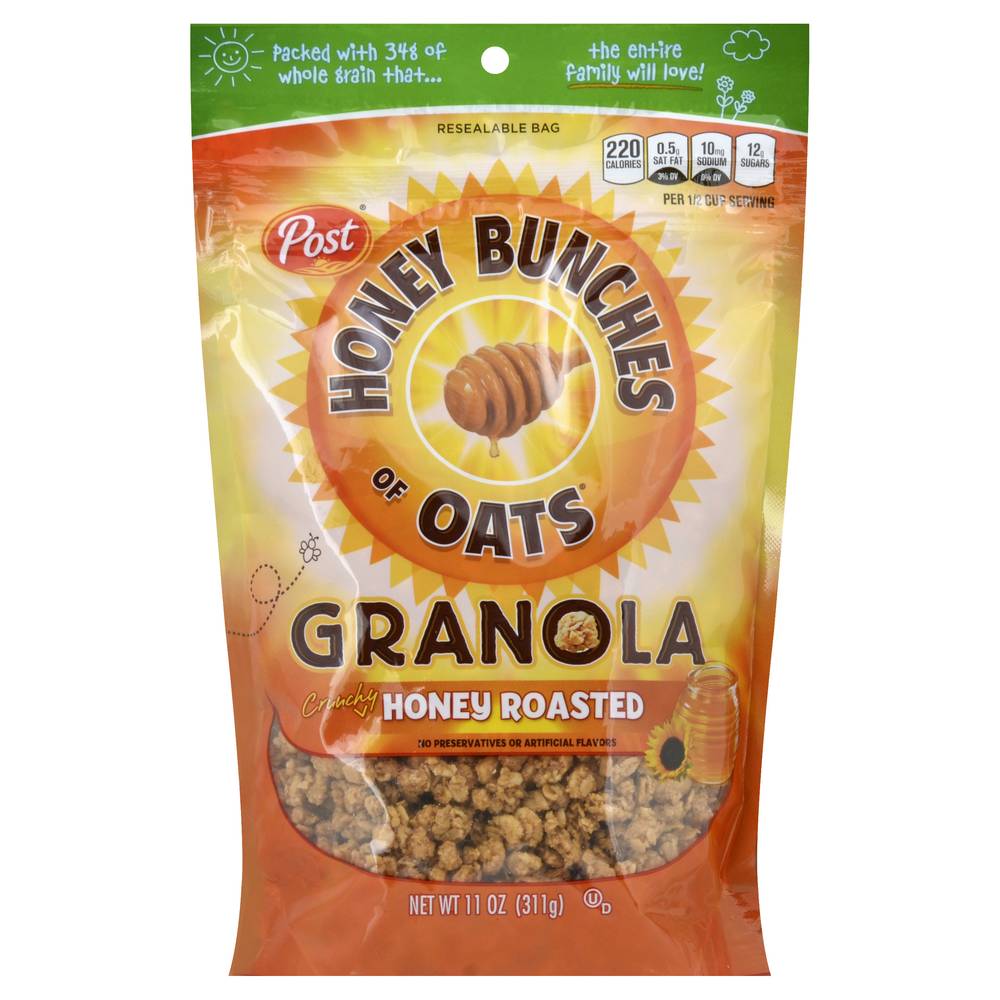 Post Honey Bunches Of Oats Honey Roasted Granola (11 oz)