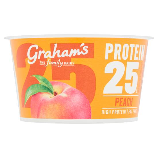 Grahams Protein 25 Peach 200g