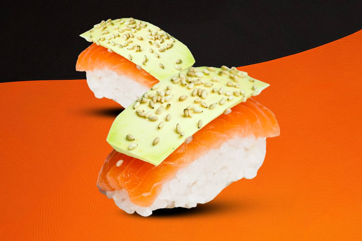 Sushi Saumon Avocat - 2 pièces