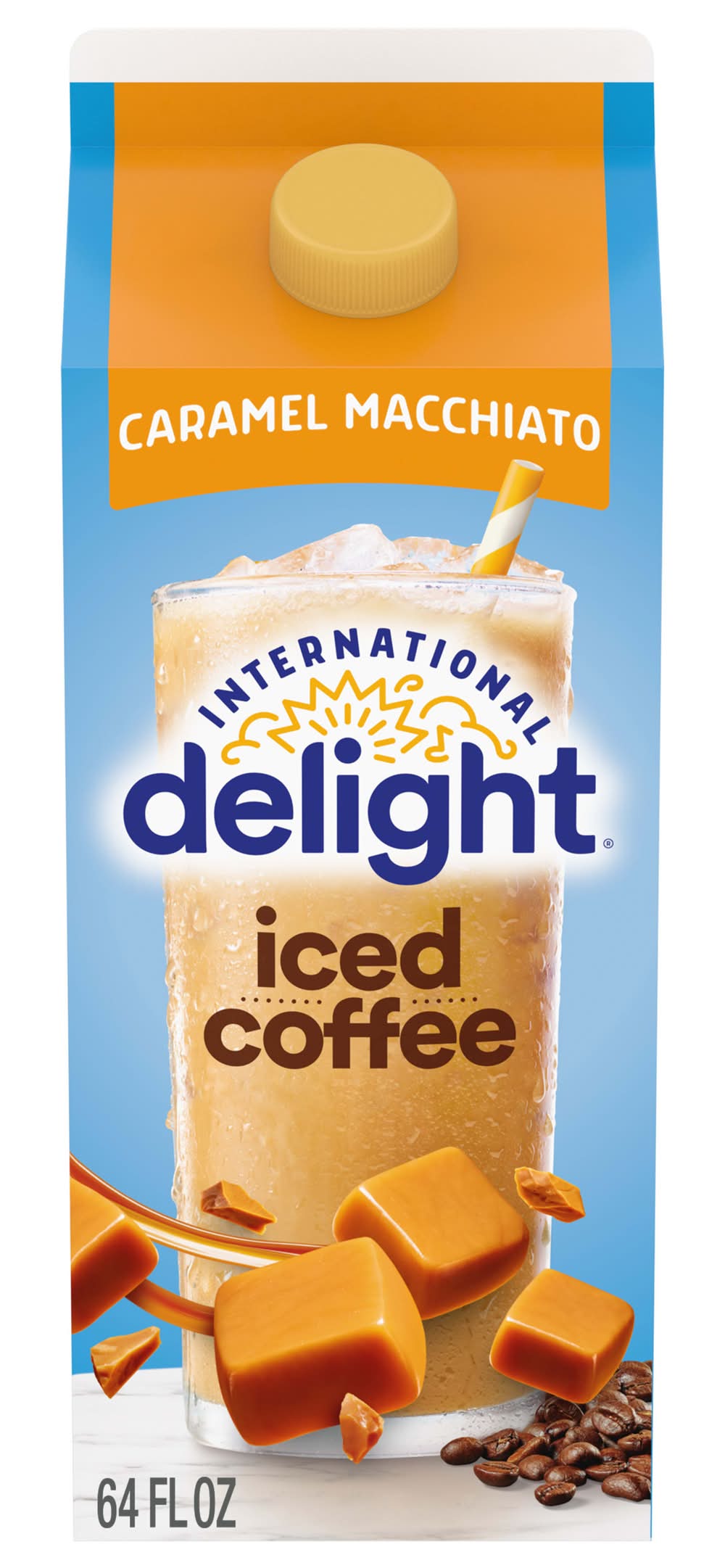 International Delight Caramel Macchiato Iced Coffee (64 fl oz)