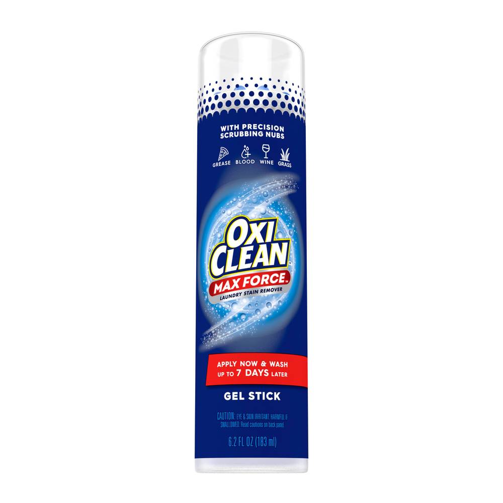 OxiClean Max Force Laundry Stain Remover Gel Stick (6.2 fl oz)