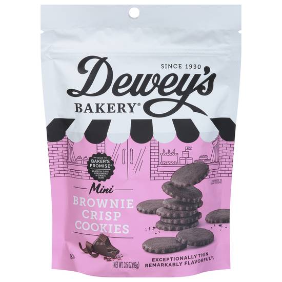 Dewey's Bakery Mini Brownie Crisp Cookies | Delivery Near You | Uber Eats