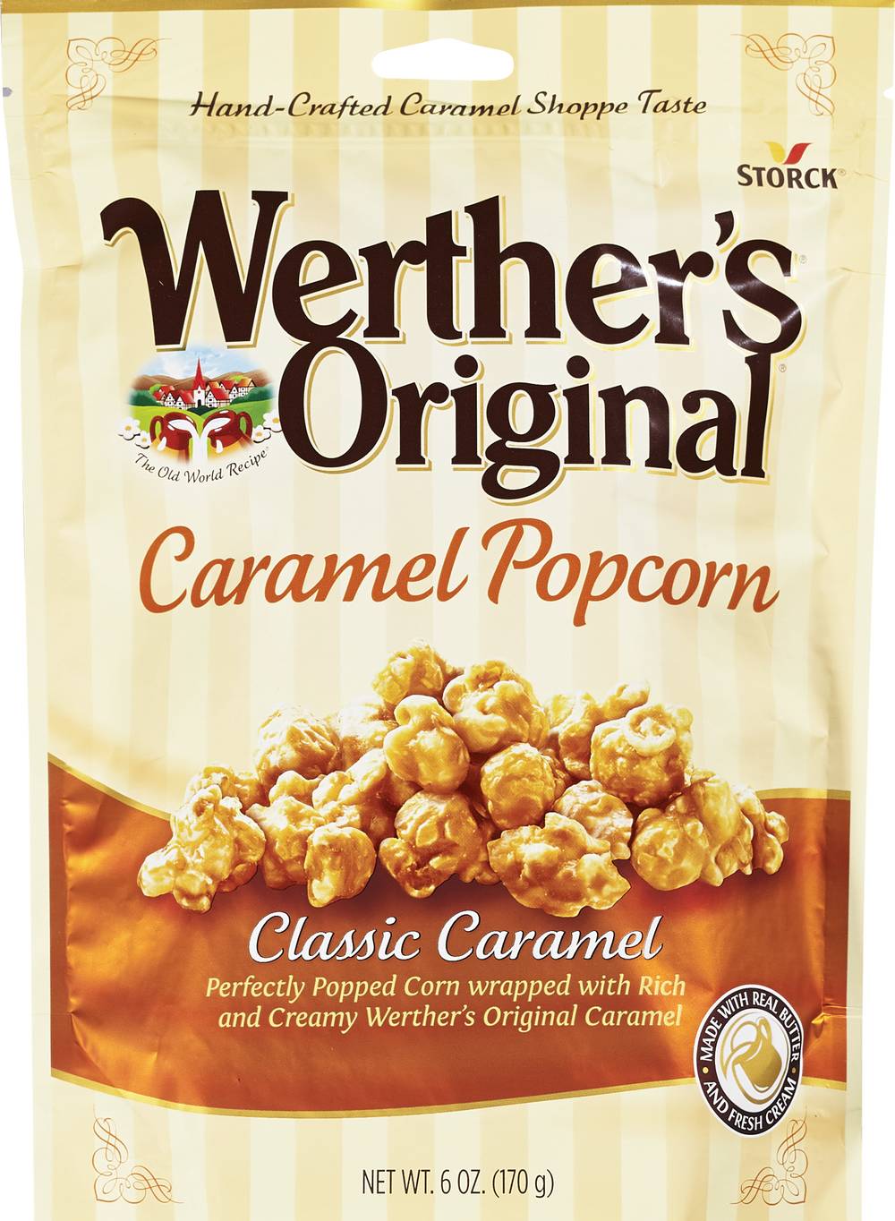 Werther's Original Classic Caramel Popcorn, 6 oz