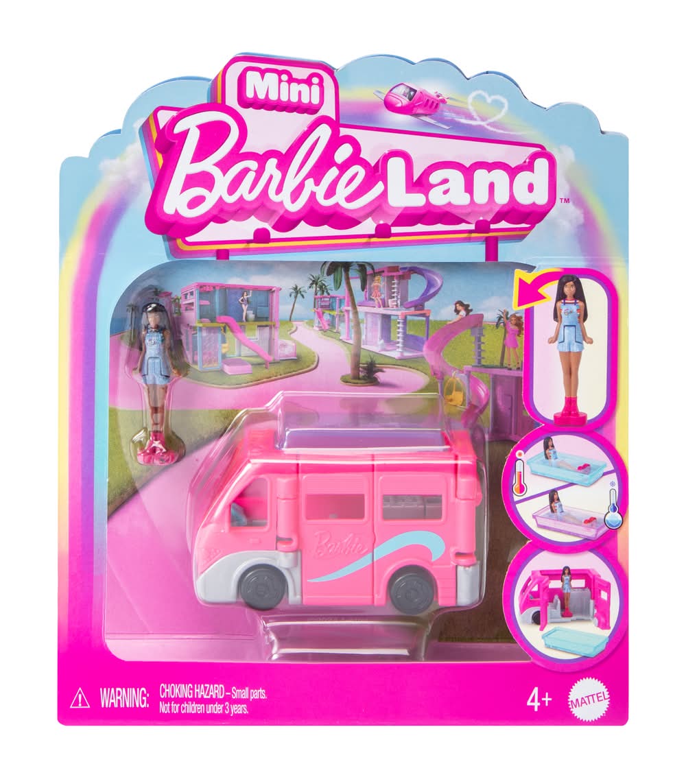Mini Barbie Land™ Toy Set Camper