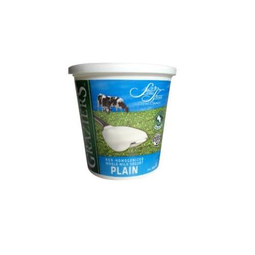 Graziers Plain Whole Milk Yogurt