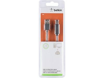 Belkin Premium 15.7' USB A Male/B Male, Black (F3U154BT4.8M)