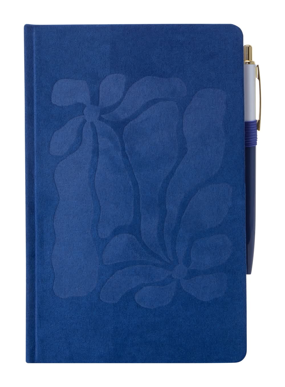 Embossed Journal & Pen Set Dark Blue
