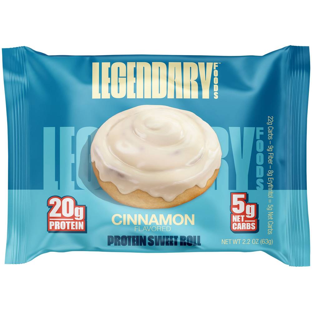 Legendary Foods Protein Sweet Roll, Cinnamon (2.2 oz)