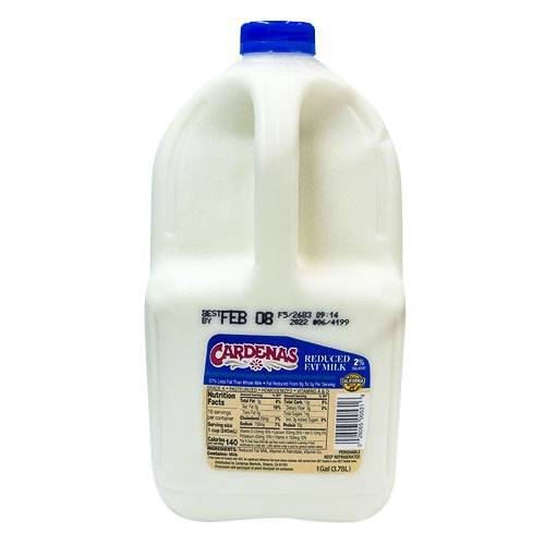 Cardenas 2% Reduced Fat Milk (1 gal)