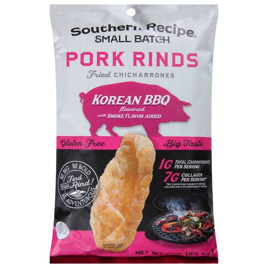 Southern Recipe Small Batch Kimchi Bbq Pork Rinds (4 oz)