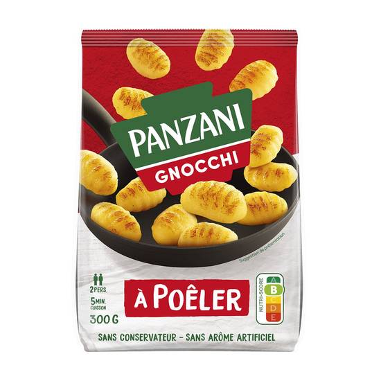 Panzani - Pâtes fraîches gnocchi à poêler nature