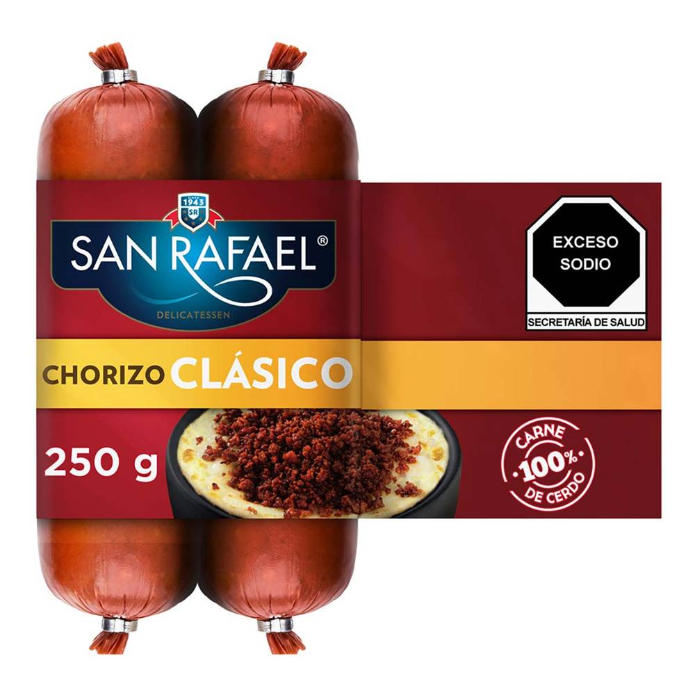 San Rafael · Chorizo de cerdo clásico (250 g)
