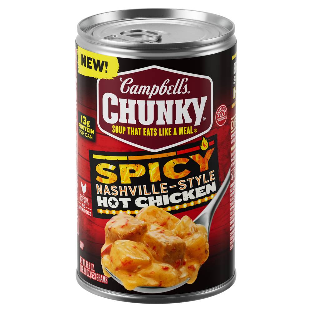 Campbell's Chunky Spicy Nashville-Style Hot Chicken Soup (18.8 oz)