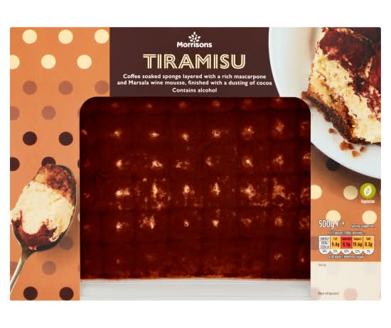 Morrisons Tiramisu (500g)