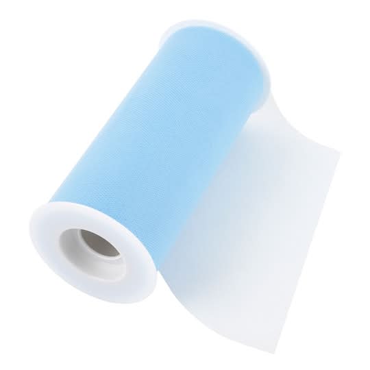 Celebrate It Tulle Fabric, Light Blue