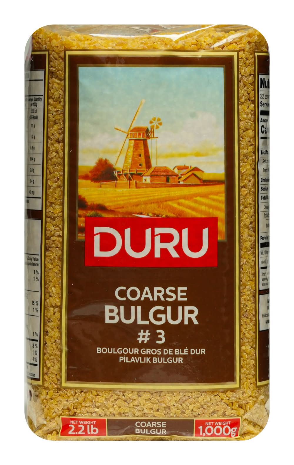 Duru Bulgur Yellow Coarse (1kg)