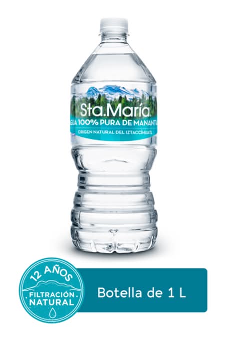 Sta. María · Agua de manantial (1 L)