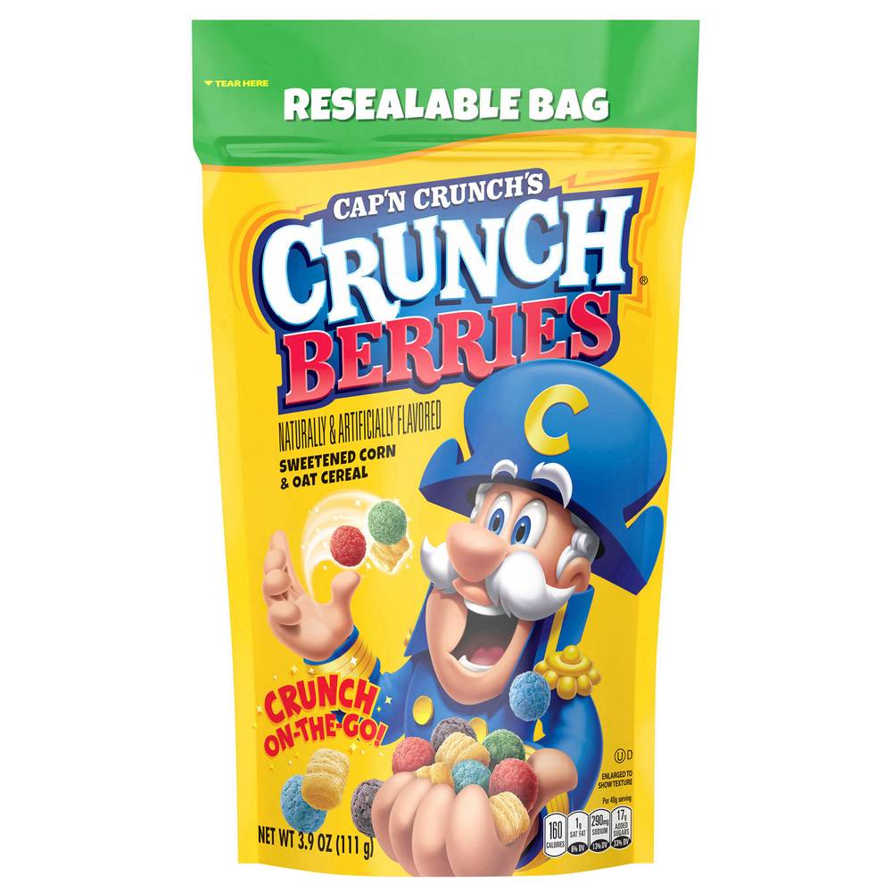 Cap'n Crunch Sweetened Corn & Oat Cereal (3.9 oz)