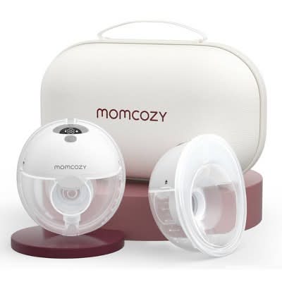 Momcozy M5 Double Hands Free Breast Pump Set (2 ct)