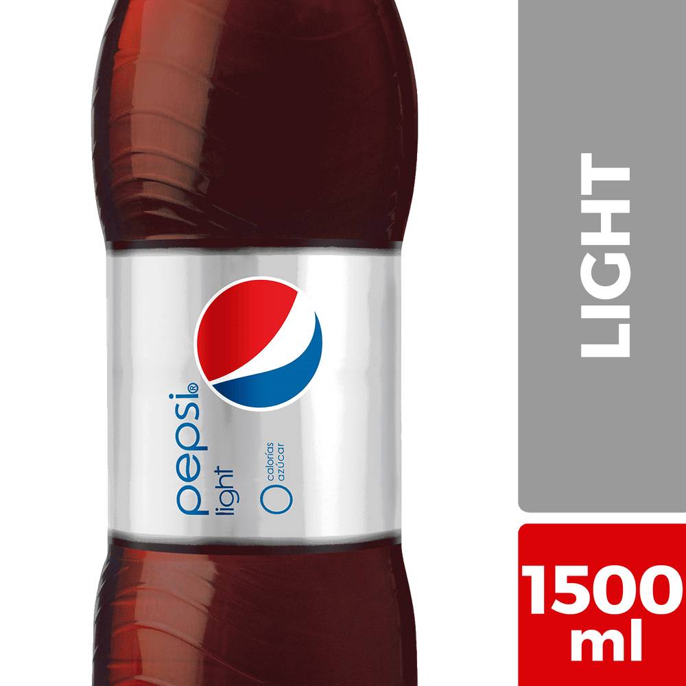 Pepsi bebida light (botella 1.5 l)