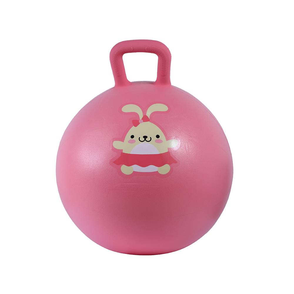 Miniso pelota hopper infantil rosa (1 pieza)